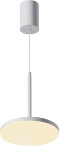 MAYTONI P076PL-L12W3K-W PLATO Modern Led Függesztett Lámpa Fehér LED IP20