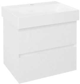 FILENA mosdótartó szekrény, 57x51,5x43cm, fehér