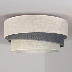 Brilagi - TRIO mennyezeti lámpa 1xE27/60W/230V, átm. 40 cm, krém/szürke