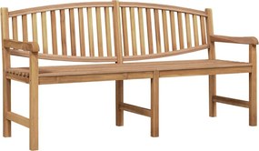 vidaXL tömör tíkfa kerti pad 179,5 x 60 x 90 cm