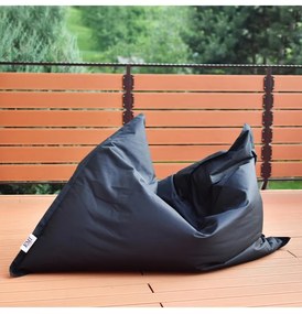 EMI fekete nylon babzsákfotel