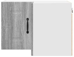 Fali konyhaszekrény Szürke Sonoma 57 x 57 x 40 cm Faanyag