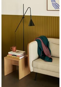 Cozy lila-zöld pamut pléd, 130 x 200 cm - Hübsch