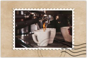 Poszterek 90x60 Eszpresszó kávéfőzés