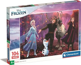 Disney Jégvarázs Singing 104 db-os puzzle Clementoni