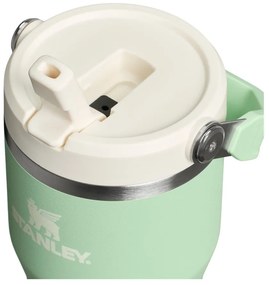 Zsályaszínű rozsdamentes acél termosz 600 ml IceFlow™ Flip Straw 2.0 Tumbler Pistachio – Stanley