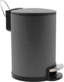Fürdőszobai Szemeteskosár Szürke Fürdőszobai Kicsi 3l