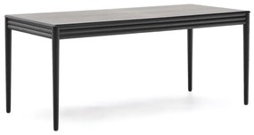 Bővíthető étkezőasztal hosszabbító asztallappal tölgyfa dekorral 90x160 cm Lenon – Kave Home