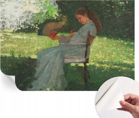 Mosható öntapadós fotótapéta étkezőbe Nyári harmónia 104x70 cm