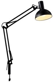 DFTP by Nordlux - Asztali lámpa ARKI 1xE27/60W/230V fekete