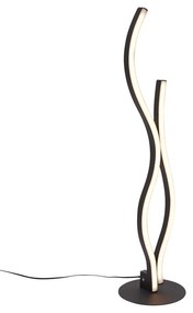 Design asztali lámpa fekete LED-del, dimmelhető - Ying