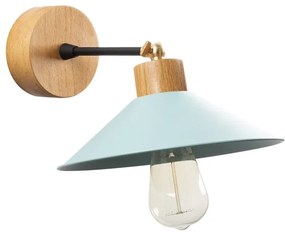 Fali lámpa MANAVGAT 1xE27/40W/230V barna/kék