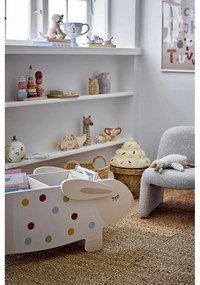 Krémszínű gyerek könyvespolc 87x38x32 cm Villja – Bloomingville Mini