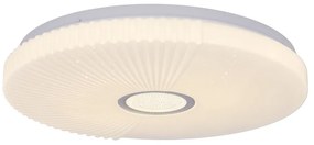 Fehér LED mennyezeti lámpa 38x38 cm Sunny – Candellux Lighting