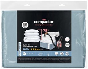 Vákuumos műanyag ruhatároló doboz 65x45x27 cm Blue Edition – Compactor