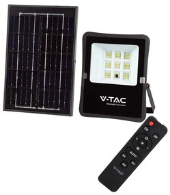 V-Tac LED Kültéri napelemes reflektor LED/6W/3,2V 6400K IP65 VT1208
