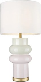 Cosmolight ASCOT T01729BR-WH Asztali lámpa 1x40W/E27 ip20