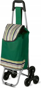 Bevásárlókocsi Tadar zöld 3 kerekű