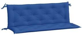 2 db kék oxford szövet kerti padpárna 150 x 50 x 7 cm
