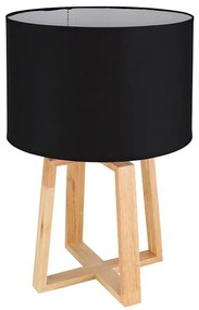 Globo 21621B - MORITZ asztali lámpa 1xE14/40W/230V fekete