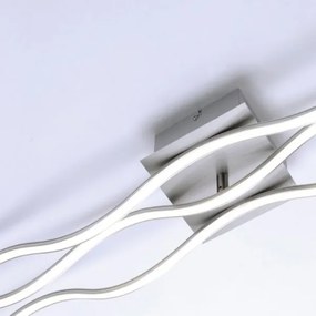 Leuchten Direkt 15167-55 -LED Felületre szerelhető csillár WAWE 2xLED/12,5W/230V+1xLED/17W