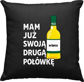 Vodka párna, fekete