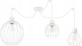 Függő mennyezeti lámpa Zwis Loft lámpabúra 3xE27 Pók