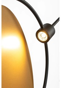 Okkersárga-fekete LED dimmelhető függőlámpa Sirius – Zuiver