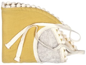 London sárga muszlin előke - Kindsgut