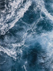 Fotótapéta Tengeri hab Határtalan hullámok vinil 184x254 +ragasztó