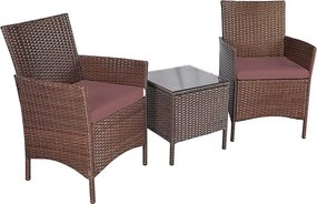 Polyrattan kerti bútor szett