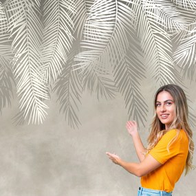 Fotótapéta Függő Pálmalevelek 392x260 03 F