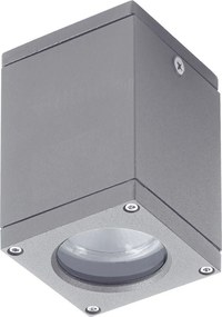 NOVOLUX 555E-G21X1A-03 CUB Modern Kültéri Mennyezeti Lámpa Szürke GU10 IP54