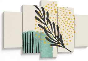 Kép - Absztrakt lapok N⁰3 (150x105 cm)
