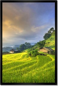 Poszterek keretben 40x60 Kilátás Tájkép