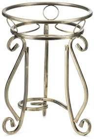 Virágállvány 37x29 cm arany