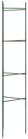 2 db acél és polipropilén paradicsomketrec 154 cm