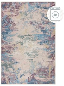 Kék-lila mosható szőnyeg újrahasznosított szálkeverékből 160x230 cm Reid – Flair Rugs