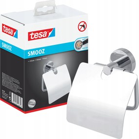 WC-papír tartó öntapadós Tesa Smooz Krómozott Fém
