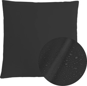 Párnahuzat Vízálló kerti párnahuzat 60x60 Fekete Adriatic