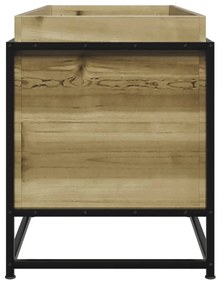 impregnált fenyőfa kerti virágláda 100 x 40 x 50 cm