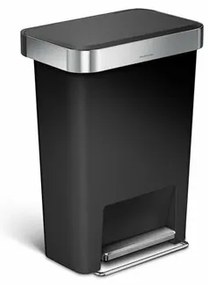 Simplehuman Pedálos szemetes 45 l, fekete