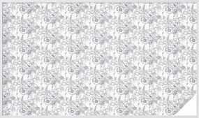 Szélvédőfólia Ablak Adatvédelem Virágos elegancia 200x116