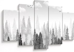 Kép - Erdei csúcsok (150x105 cm)