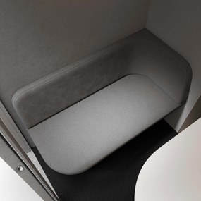 INBOX akusztikai irodai fülke 4 személyes, 2200 × 2200 × 1220 mm