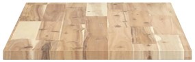 2 db kezeletlen tömör akácfa függőpolc 100 x 40 x 2 cm