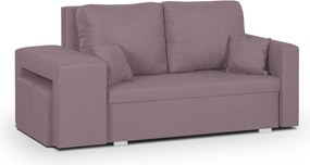 DOLAR2 Kétszemélyes kinyitható kanapé Rózsaszín