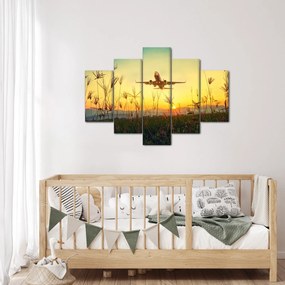 Kép a repülőgép felszállásáról (150x105 cm)