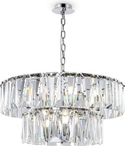 Maytoni glamour kristály függeszték puntes króm mymod043pl-12ch