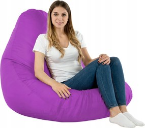 Kerti ülőzsák Fotel XXL Lila